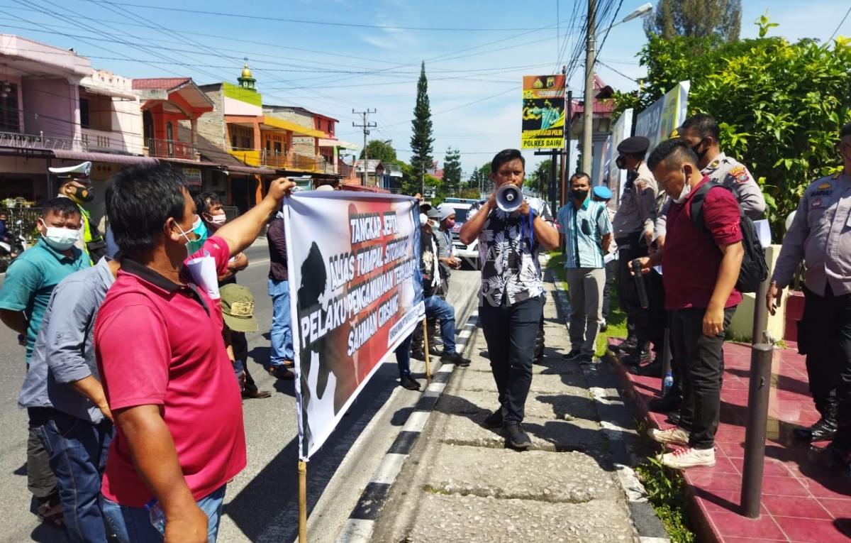 Aksi Simpatik, GM PPTSB Minta Polres Dairi Tangkap Tersangka DPO Pelaku Pembacokan ASN Kantor Camat