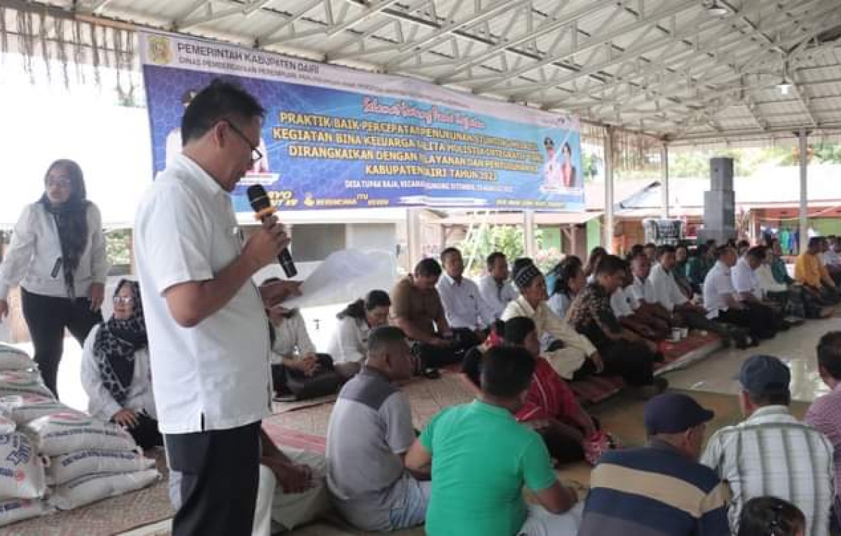 Kolaborasi OPD Dairi Wujudkan Desa Tupak Raja Bebas Stunting